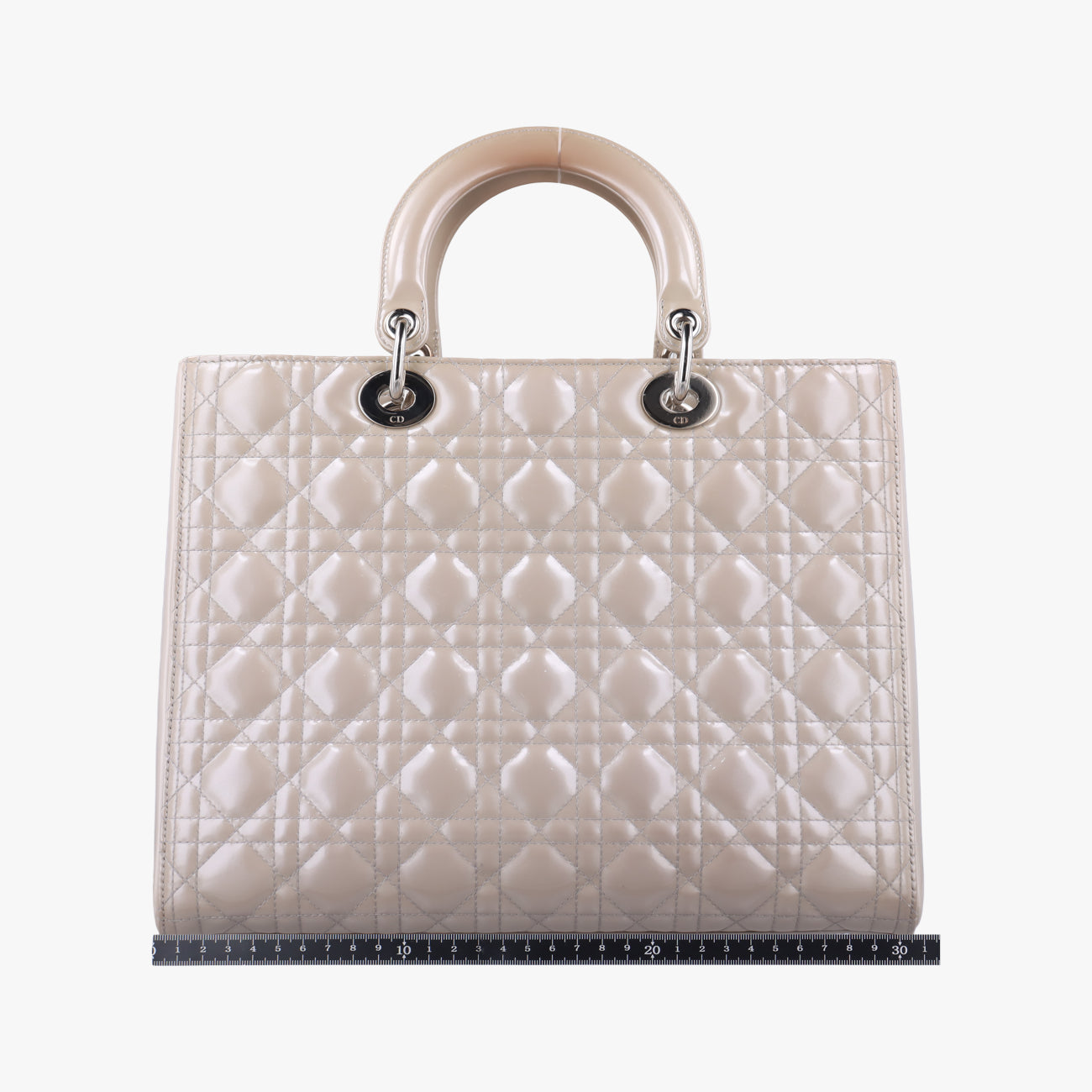 Lady DiorGrayPatent16-BO-0191 Bレディディオールグレーパテント16-BO-0191 B