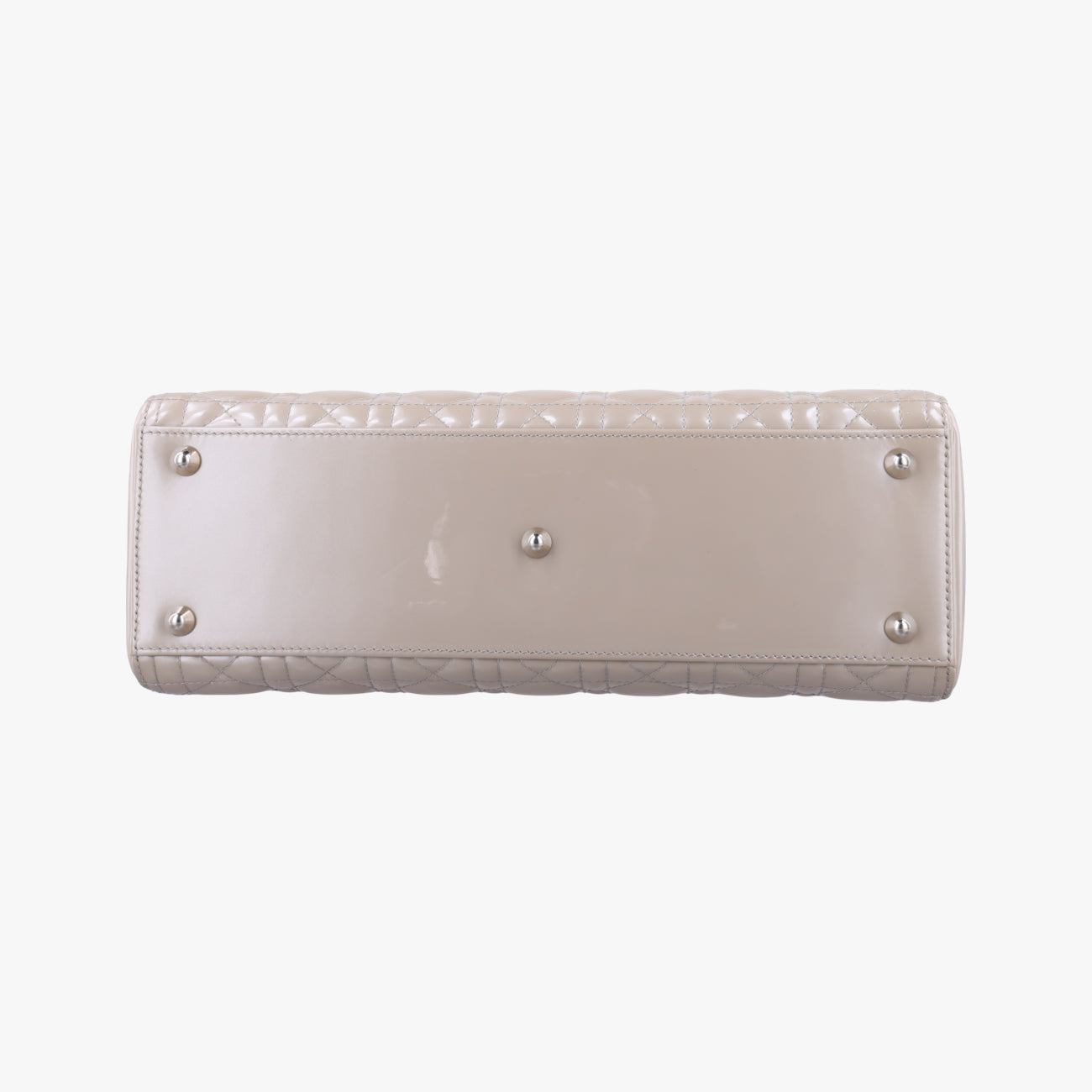 Lady DiorGrayPatent16-BO-0191 Bレディディオールグレーパテント16-BO-0191 B