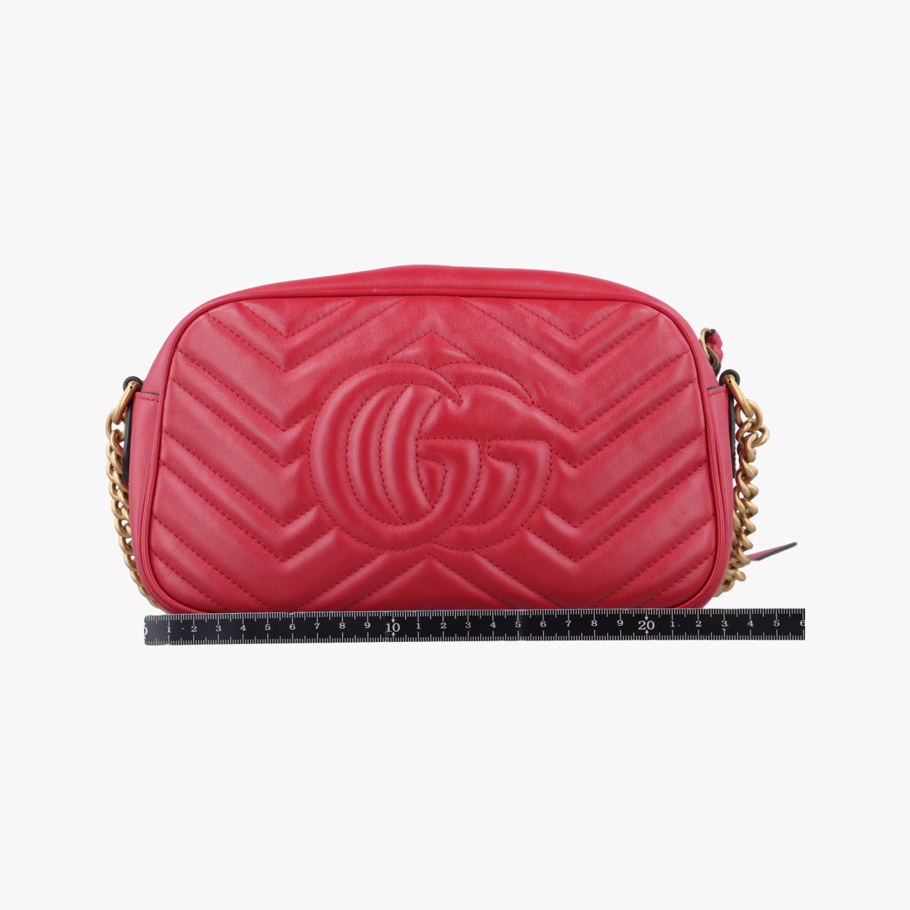 GG MarmontRedLeather447632E026592637GGマーモントレッドレザー447632E026592637