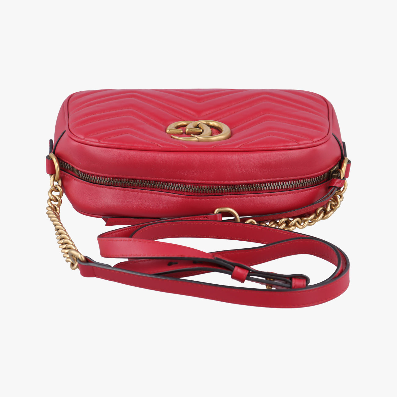 GG MarmontRedLeather447632E026592637GGマーモントレッドレザー447632E026592637