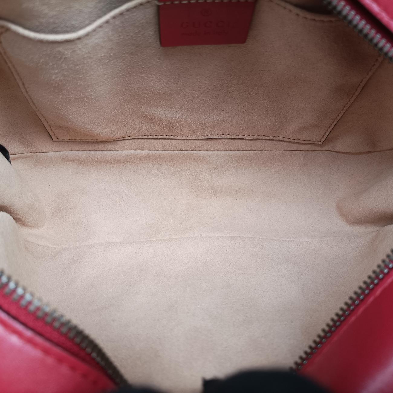 GG MarmontRedLeather447632E026592637GGマーモントレッドレザー447632E026592637