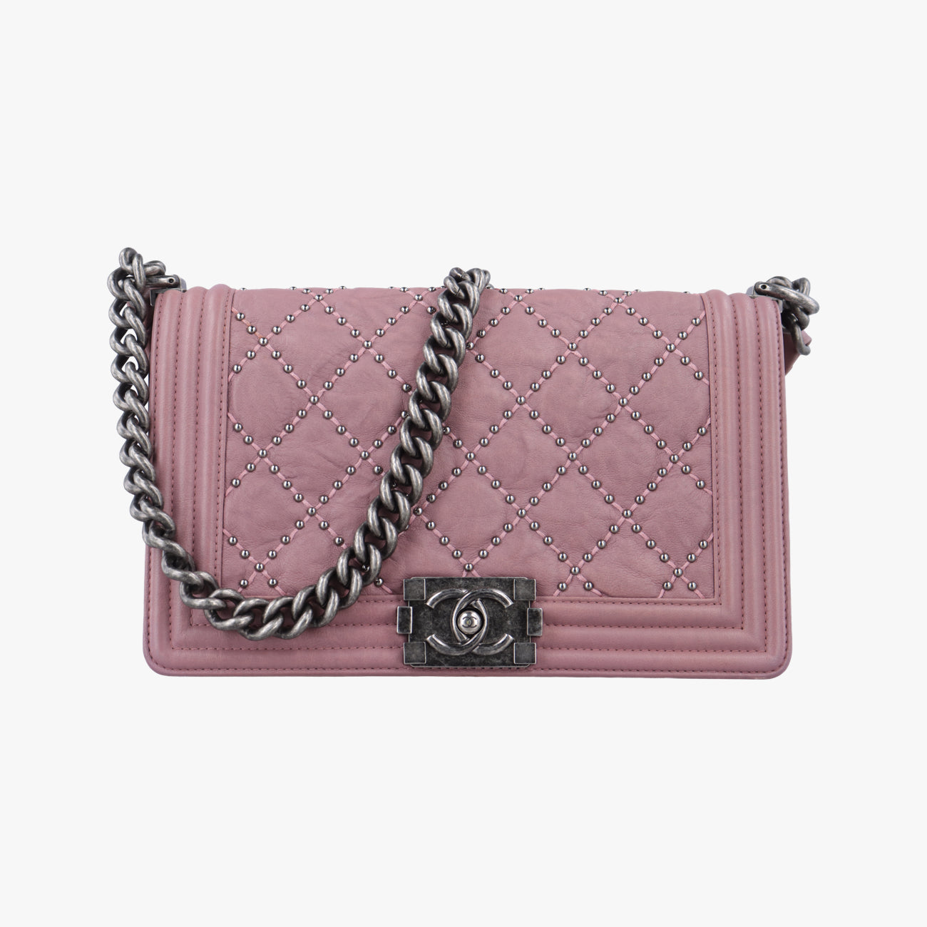 BOY CHANELPinkleatherA6708621423884ボーイシャネルピンクレザーA6708621423884