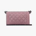 BOY CHANELPinkleatherA6708621423884ボーイシャネルピンクレザーA6708621423884