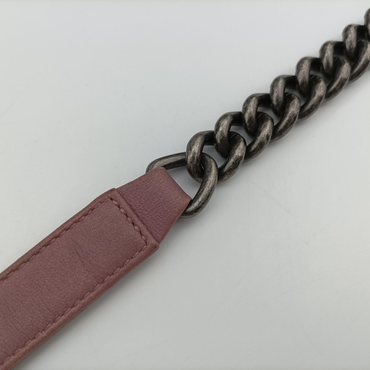 BOY CHANELPinkleatherA6708621423884ボーイシャネルピンクレザーA6708621423884