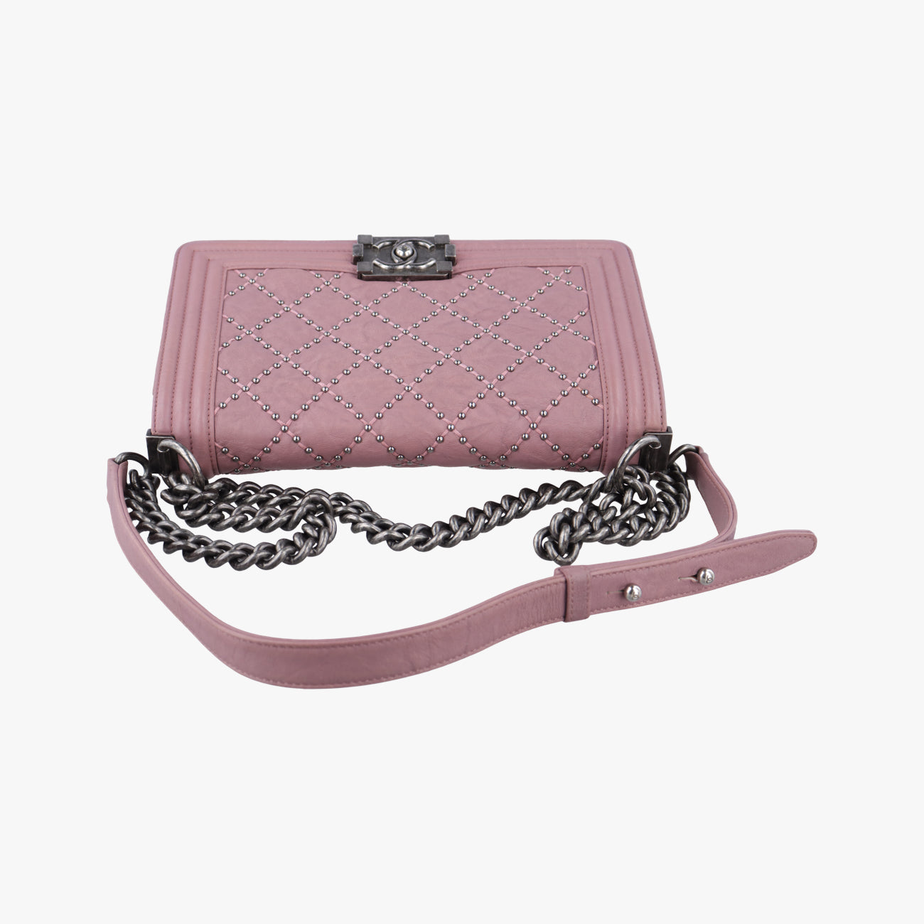 BOY CHANELPinkleatherA6708621423884ボーイシャネルピンクレザーA6708621423884