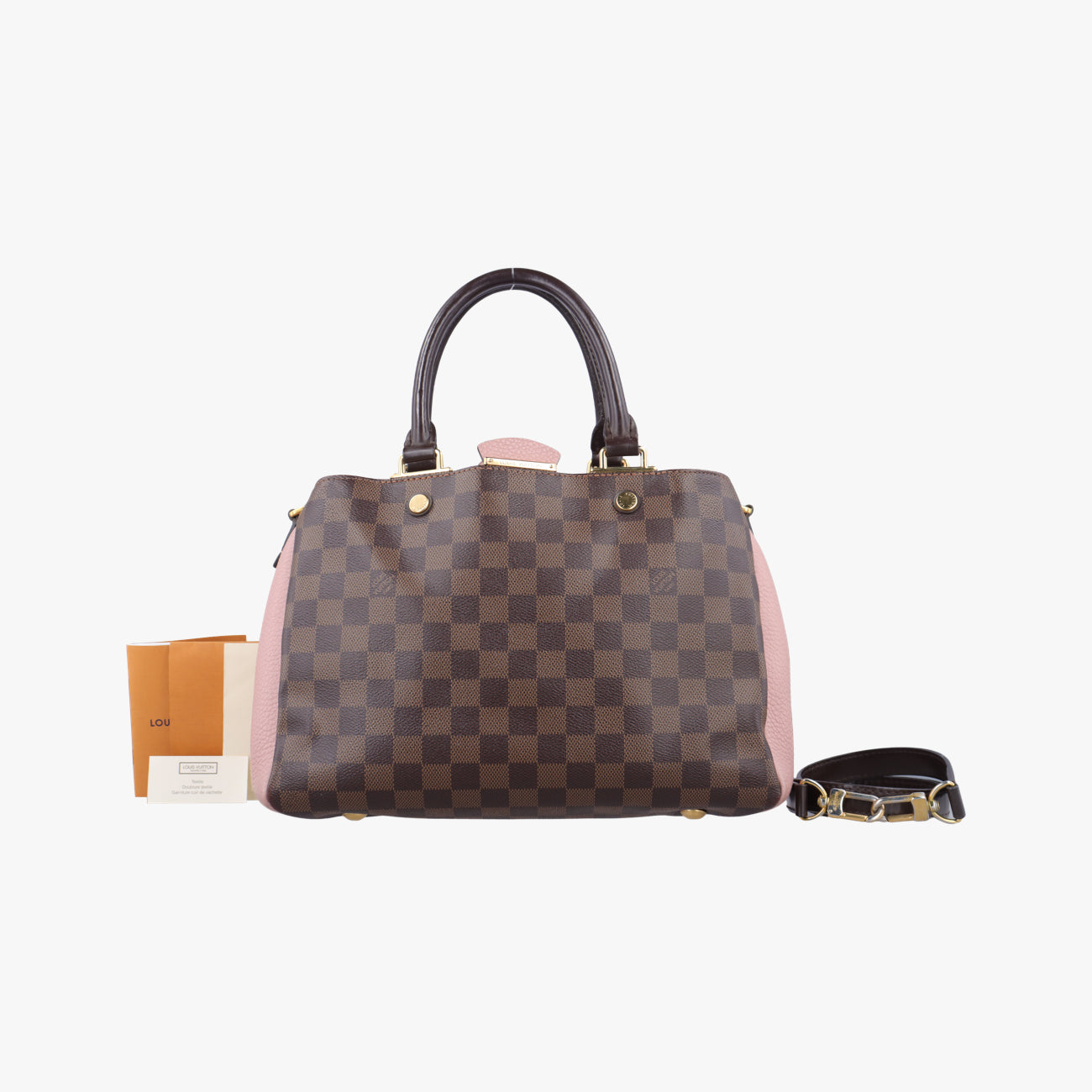 BrittanyBrown×MagnoliaDamier Canvas×calf leatherN41674SR4147ダミエ ブリタニーモノグラム/ブラウン系×マグノリアモノグラムキャンバス×カーフレザーN41674SR4147