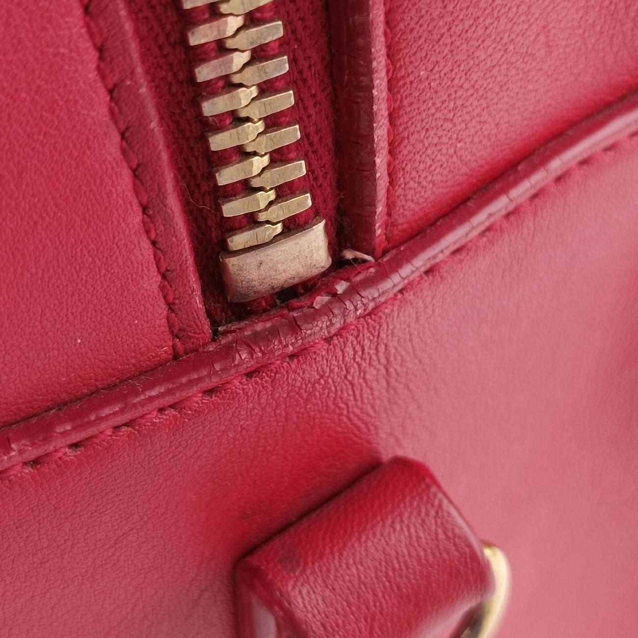 Matelasse Quilted Cabas MonogramRedLeather357397ARS357397.1214マトラッセ キルティング カバス モノグラムレッドレザー357397ARS357397.1214