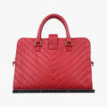 Matelasse Quilted Cabas MonogramRedLeather357397ARS357397.1214マトラッセ キルティング カバス モノグラムレッドレザー357397ARS357397.1214