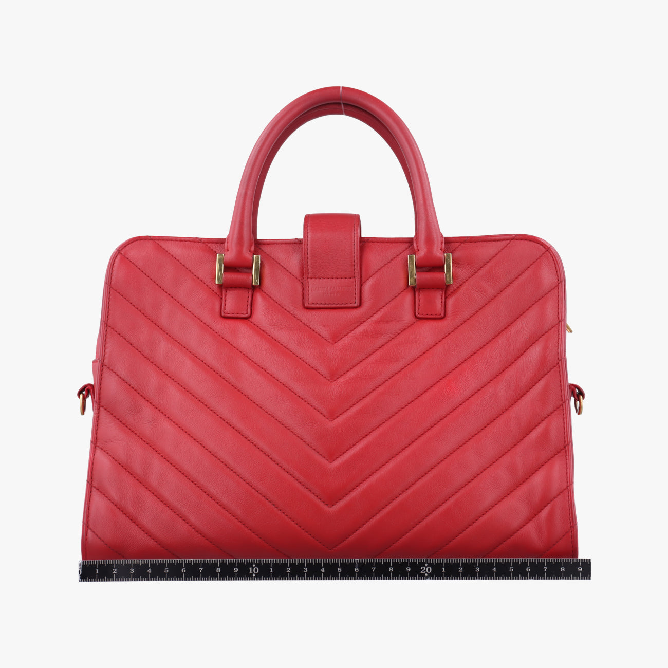 Matelasse Quilted Cabas MonogramRedLeather357397ARS357397.1214マトラッセ キルティング カバス モノグラムレッドレザー357397ARS357397.1214