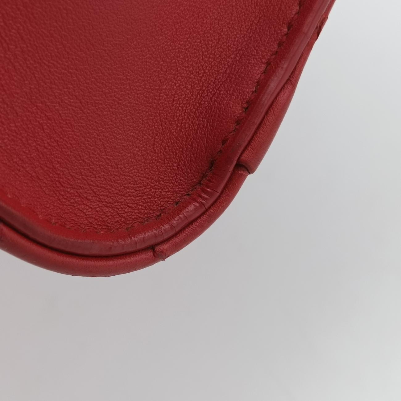 Matelasse Quilted Cabas MonogramRedLeather357397ARS357397.1214マトラッセ キルティング カバス モノグラムレッドレザー357397ARS357397.1214
