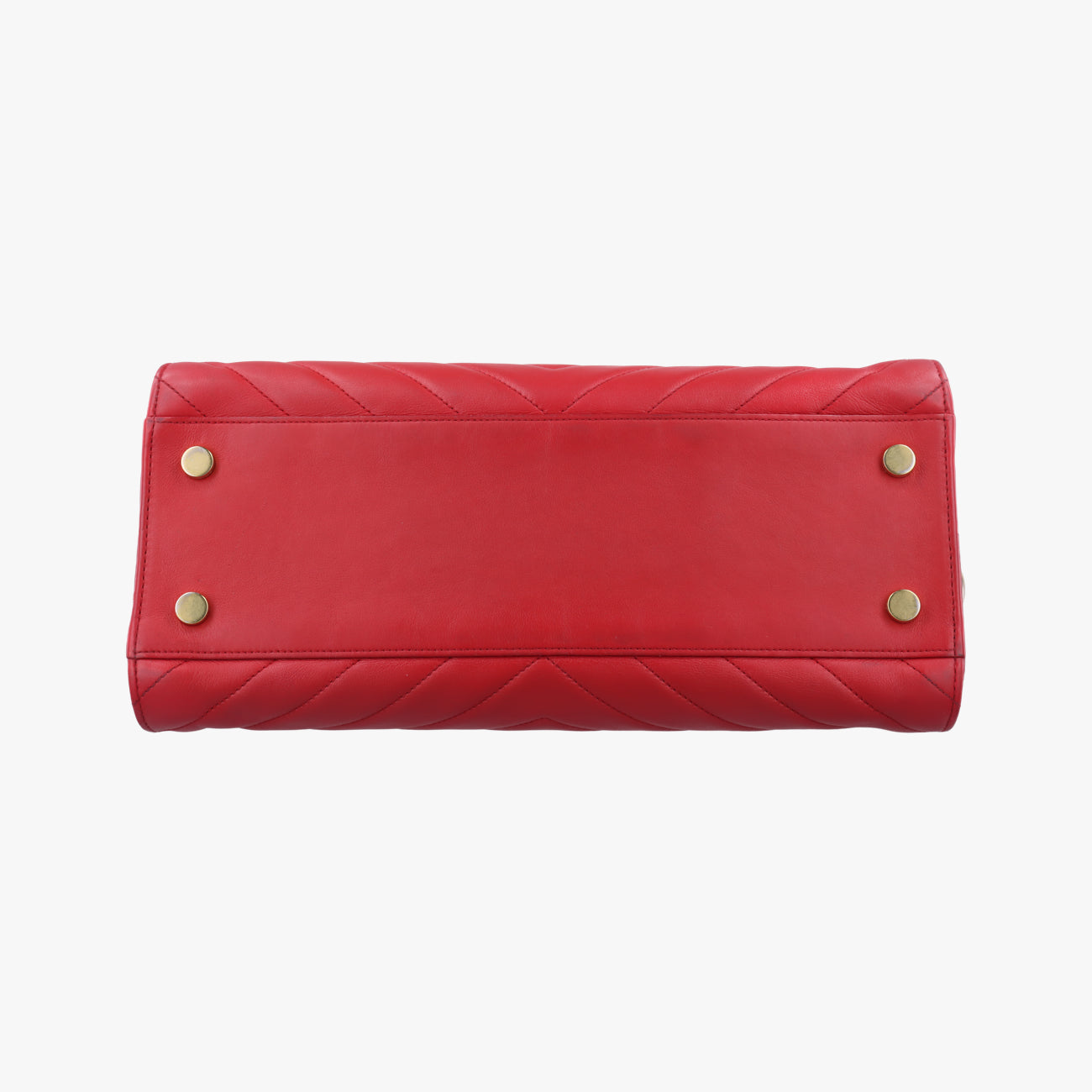 Matelasse Quilted Cabas MonogramRedLeather357397ARS357397.1214マトラッセ キルティング カバス モノグラムレッドレザー357397ARS357397.1214