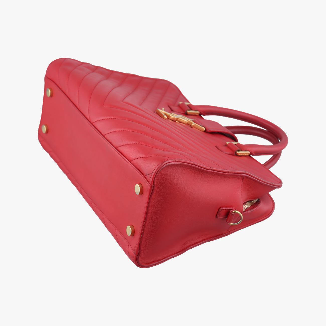 Matelasse Quilted Cabas MonogramRedLeather357397ARS357397.1214マトラッセ キルティング カバス モノグラムレッドレザー357397ARS357397.1214