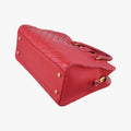Matelasse Quilted Cabas MonogramRedLeather357397ARS357397.1214マトラッセ キルティング カバス モノグラムレッドレザー357397ARS357397.1214