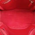 Matelasse Quilted Cabas MonogramRedLeather357397ARS357397.1214マトラッセ キルティング カバス モノグラムレッドレザー357397ARS357397.1214