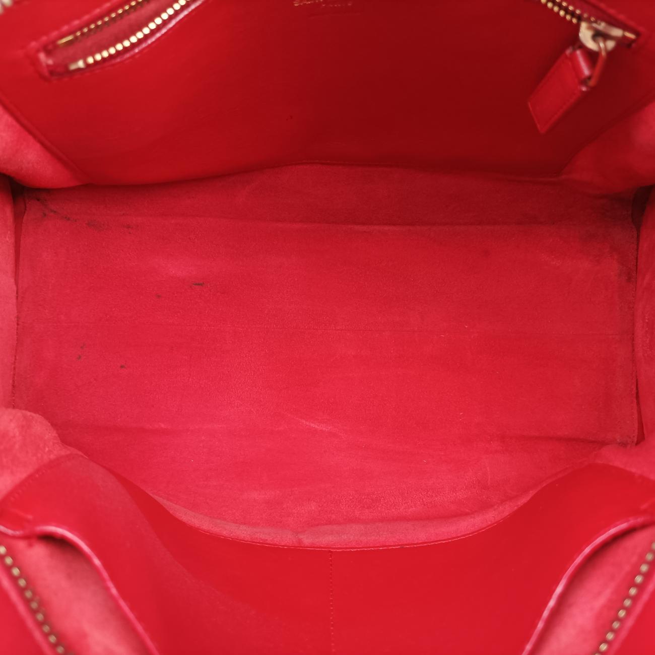Matelasse Quilted Cabas MonogramRedLeather357397ARS357397.1214マトラッセ キルティング カバス モノグラムレッドレザー357397ARS357397.1214