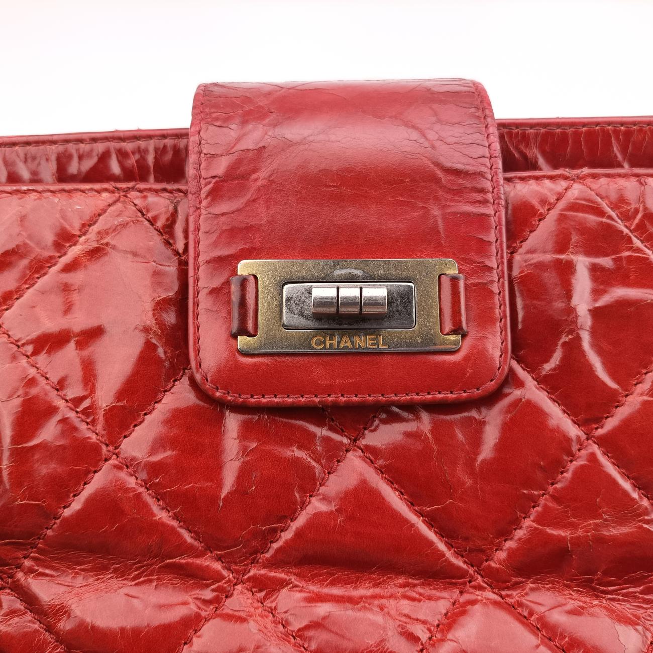 2.55 MatelasseRedLeatherA66817157215522.55 マトラッセレッドレザーA6681715721552
