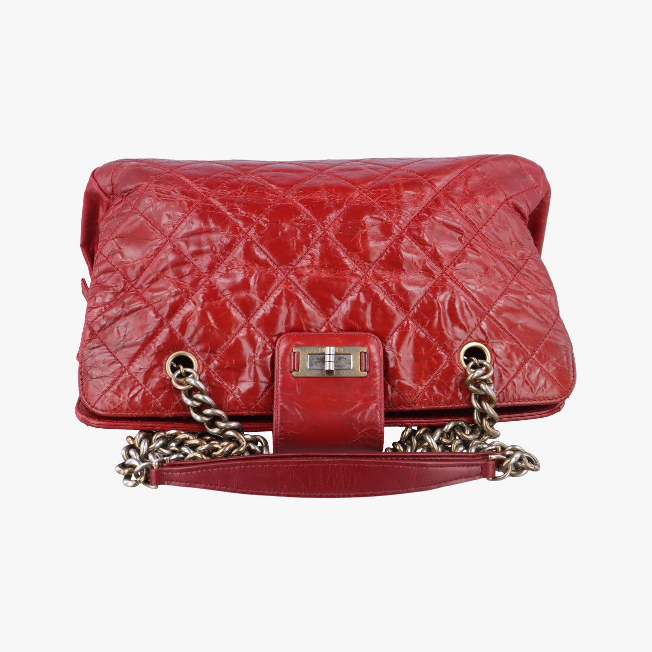 2.55 MatelasseRedLeatherA66817157215522.55 マトラッセレッドレザーA6681715721552