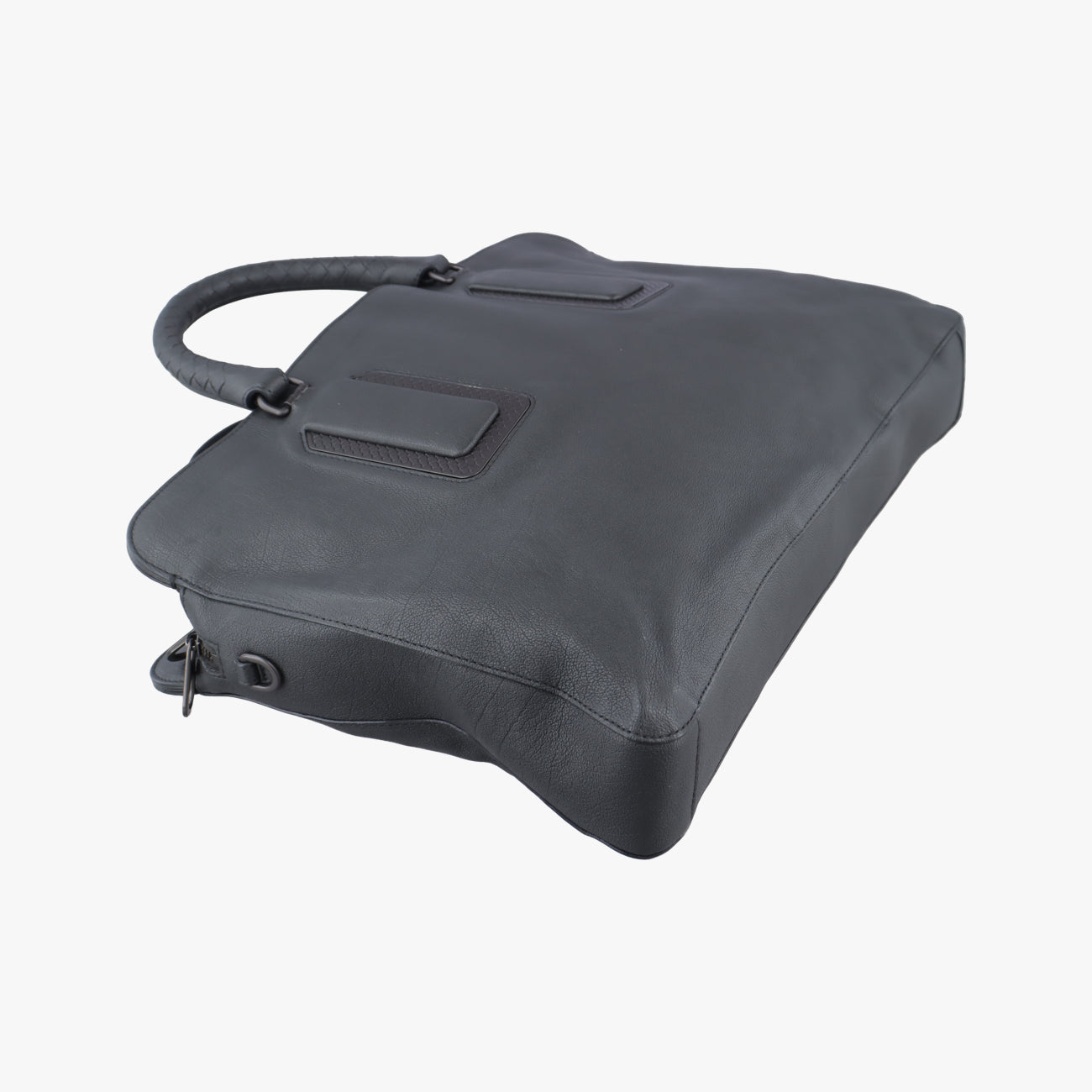 IntrecciatoGreyLeatherB02044192GイントレチャートグレーレザーB02044192G