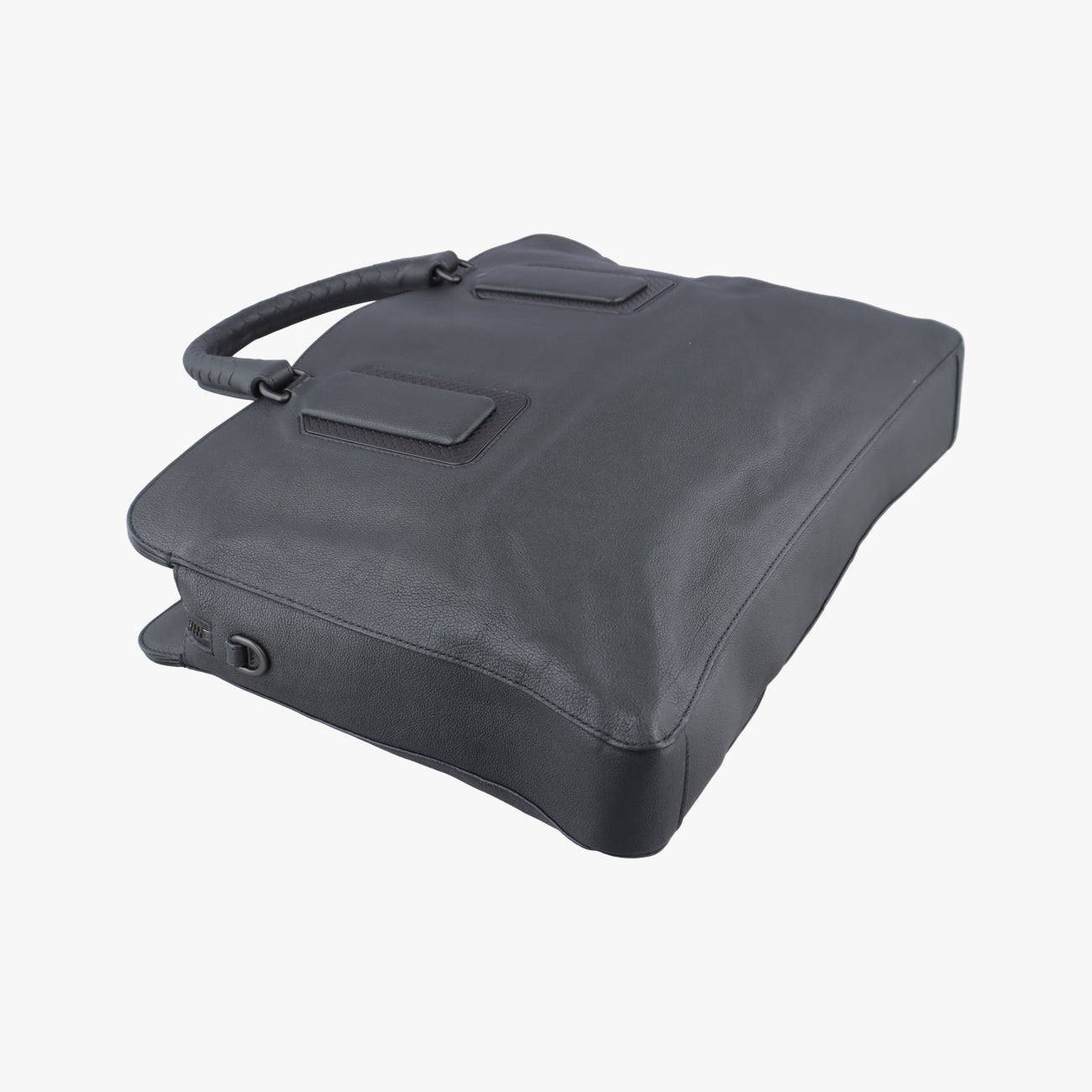 IntrecciatoGreyLeatherB02044192GイントレチャートグレーレザーB02044192G