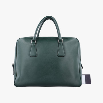 business bag briefcaseGreenSAFFIANO Leather2VE36358/C 173ビジネスバッグ ブリーフケースグリーンサフィアーノレザー2VE36358/C 173