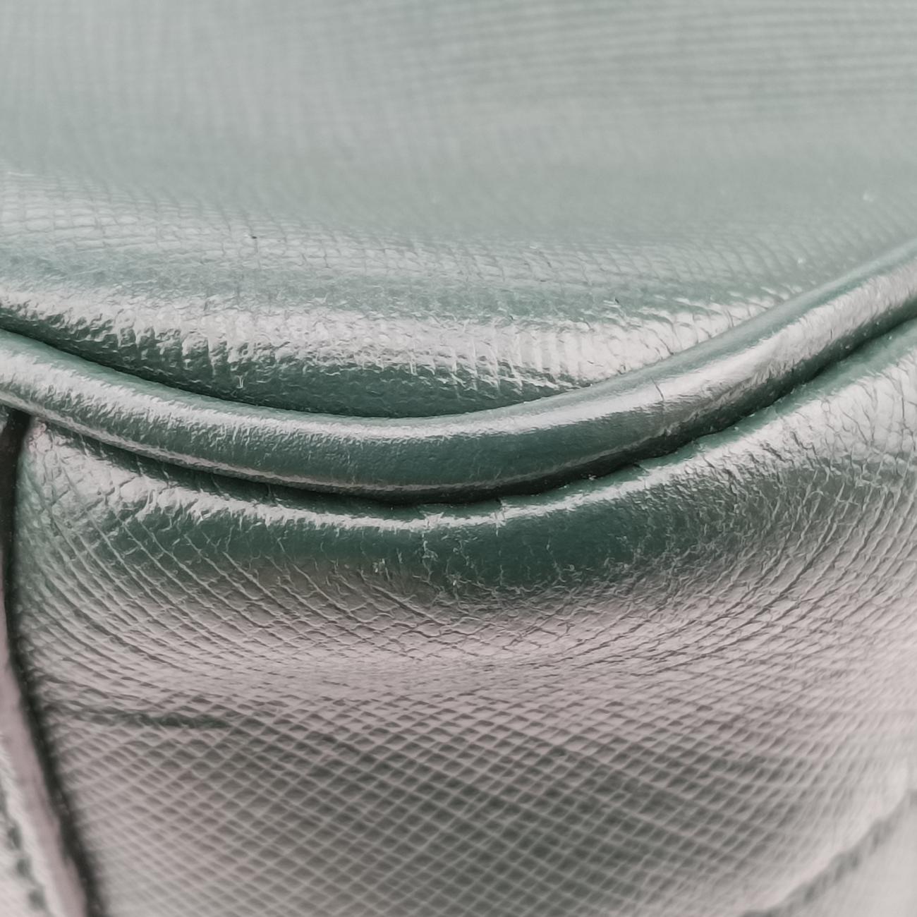 business bag briefcaseGreenSAFFIANO Leather2VE36358/C 173ビジネスバッグ ブリーフケースグリーンサフィアーノレザー2VE36358/C 173