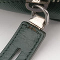 business bag briefcaseGreenSAFFIANO Leather2VE36358/C 173ビジネスバッグ ブリーフケースグリーンサフィアーノレザー2VE36358/C 173