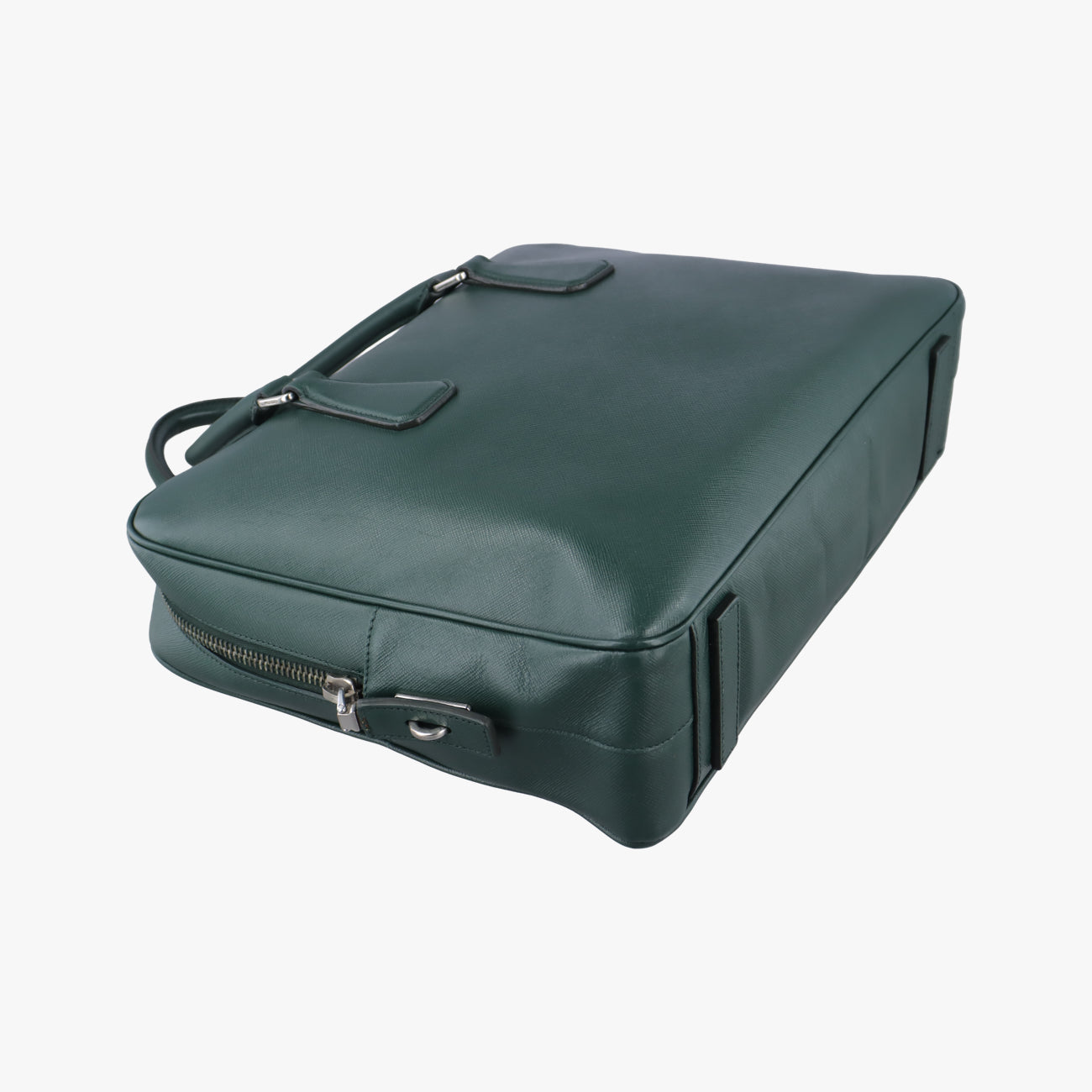 business bag briefcaseGreenSAFFIANO Leather2VE36358/C 173ビジネスバッグ ブリーフケースグリーンサフィアーノレザー2VE36358/C 173