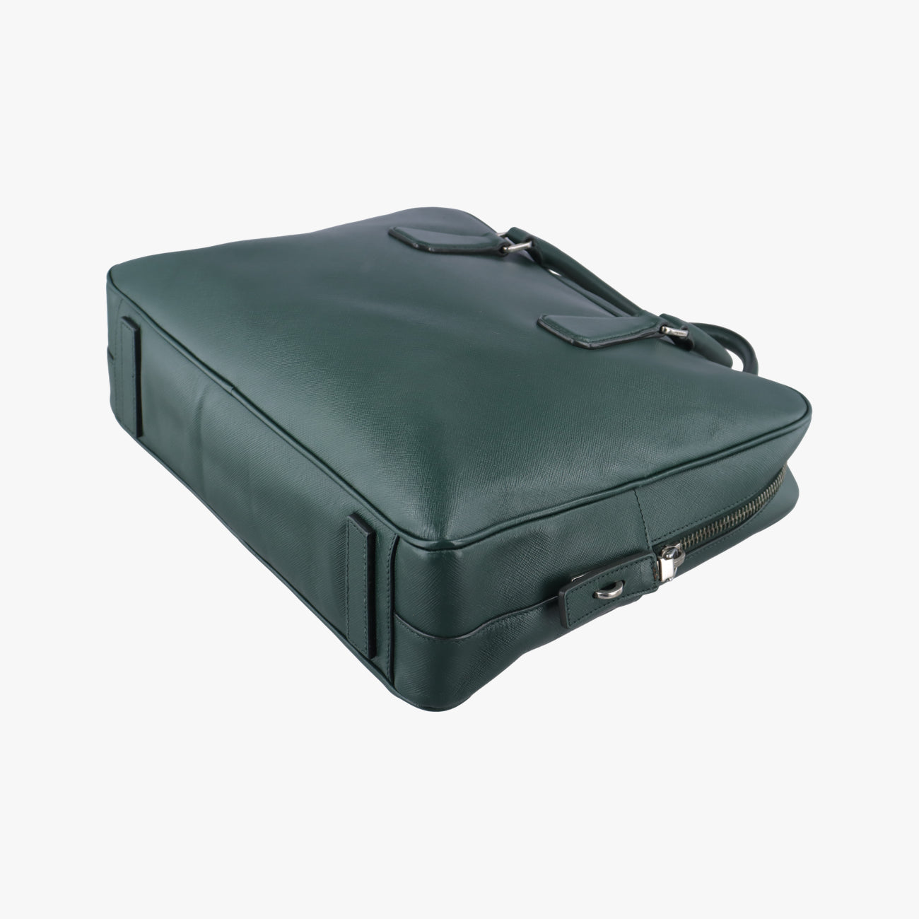 business bag briefcaseGreenSAFFIANO Leather2VE36358/C 173ビジネスバッグ ブリーフケースグリーンサフィアーノレザー2VE36358/C 173