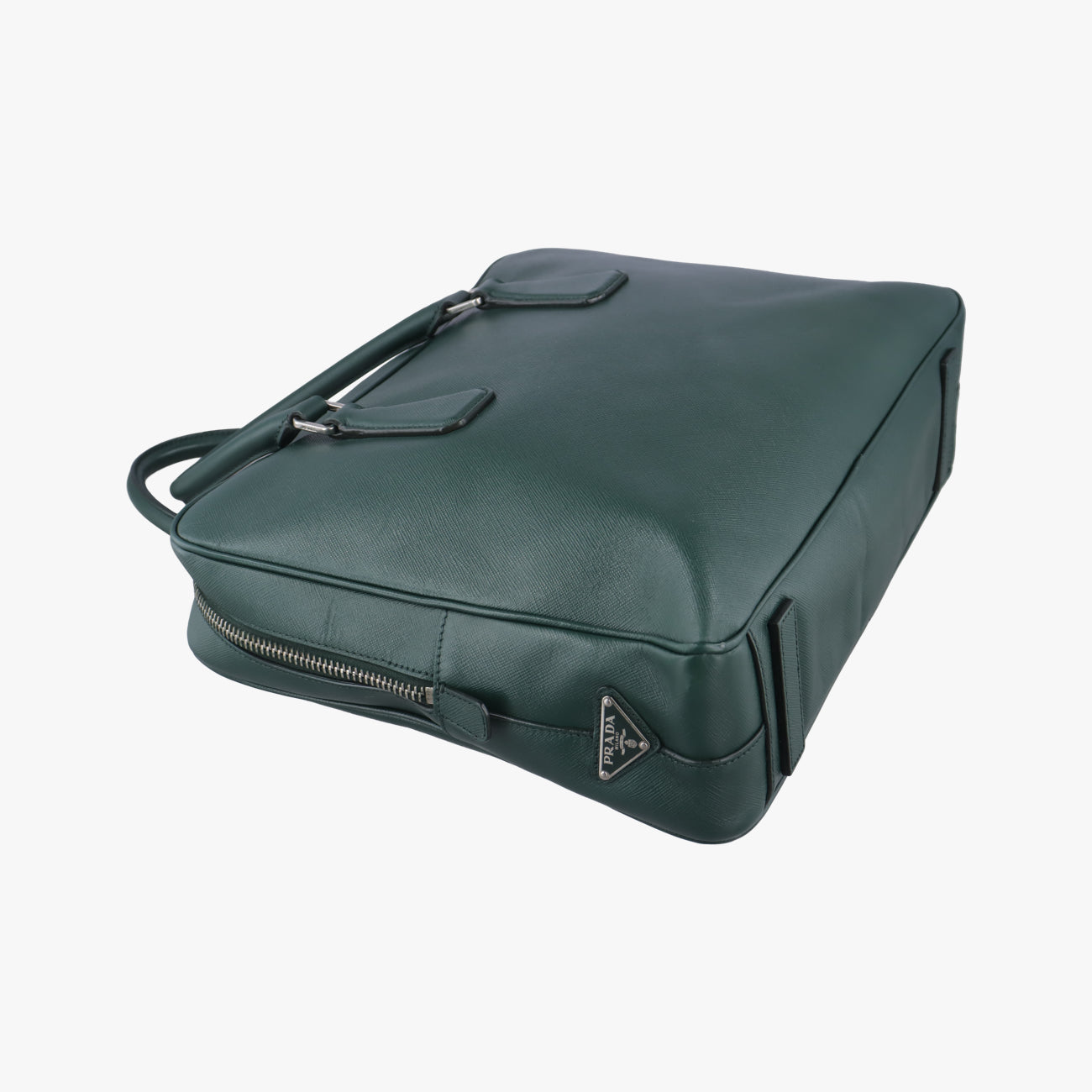business bag briefcaseGreenSAFFIANO Leather2VE36358/C 173ビジネスバッグ ブリーフケースグリーンサフィアーノレザー2VE36358/C 173