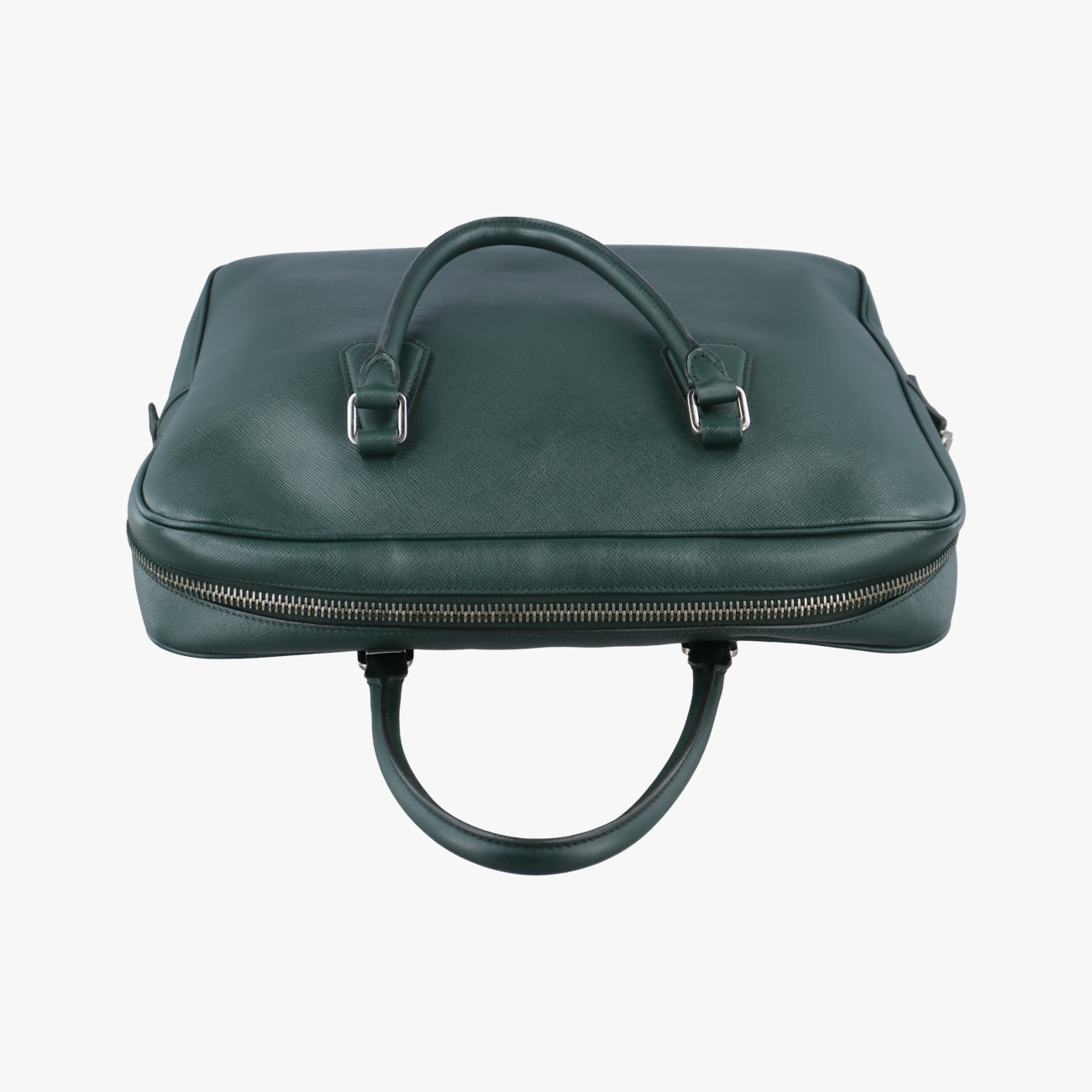 business bag briefcaseGreenSAFFIANO Leather2VE36358/C 173ビジネスバッグ ブリーフケースグリーンサフィアーノレザー2VE36358/C 173