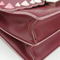 studded Kan IBurgundyLeather8M03818M0381 A1SH 188-0189スタッズ キャナイワインレッドレザー8M03818M0381 A1SH 188-0189