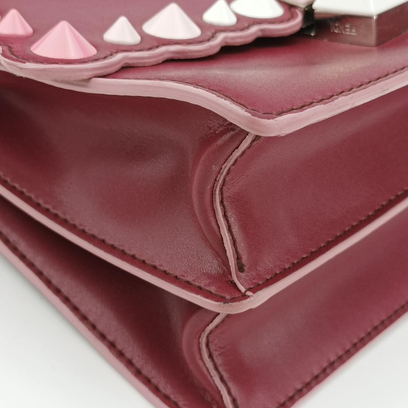 studded Kan IBurgundyLeather8M03818M0381 A1SH 188-0189スタッズ キャナイワインレッドレザー8M03818M0381 A1SH 188-0189