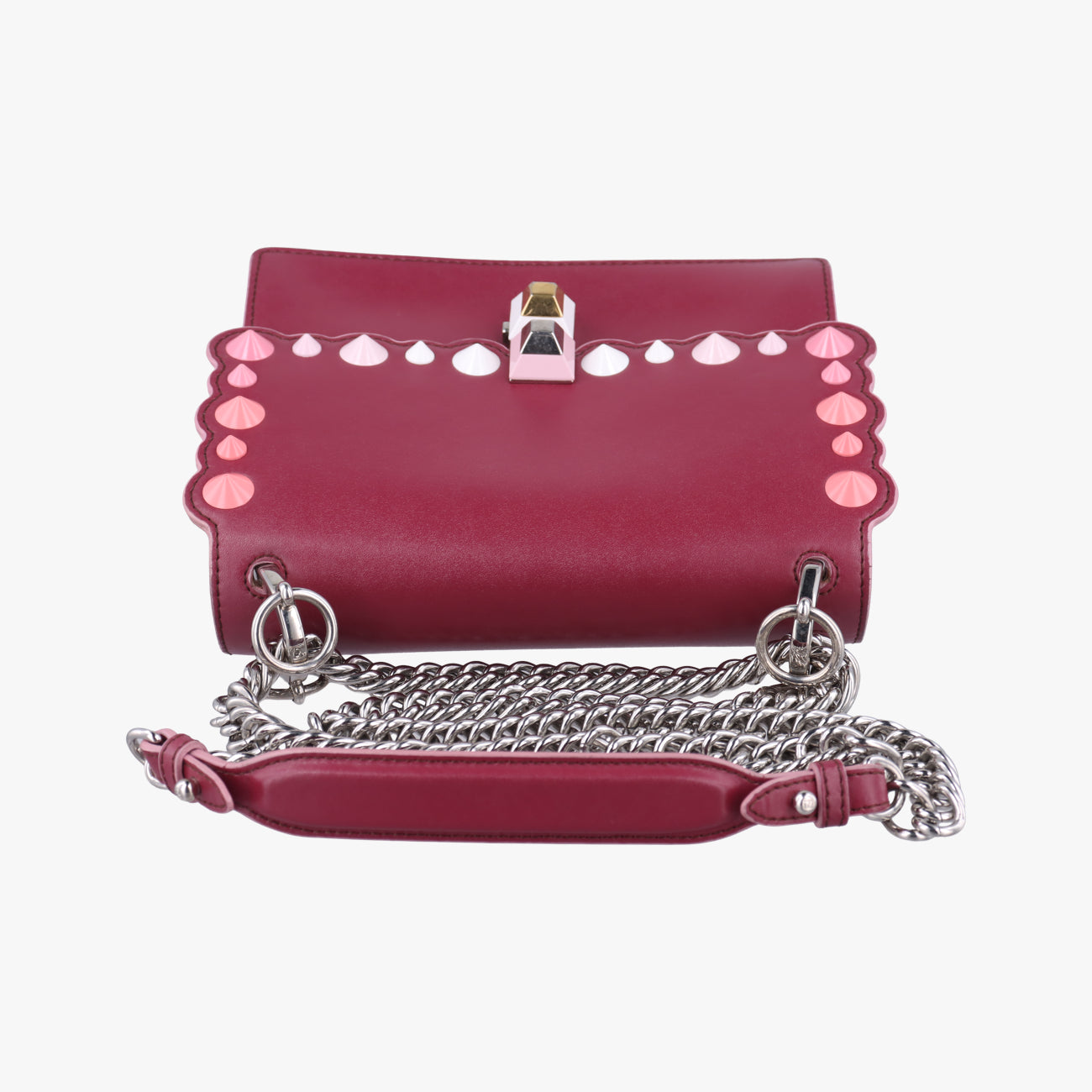 studded Kan IBurgundyLeather8M03818M0381 A1SH 188-0189スタッズ キャナイワインレッドレザー8M03818M0381 A1SH 188-0189