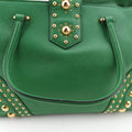 Cuir Studded Open PromenadeGreenSAFFIANO　LeatherBN27536 113プロムナード スタッズグリーンサフィアーノレザーBN27536 113