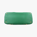 Cuir Studded Open PromenadeGreenSAFFIANO　LeatherBN27536 113プロムナード スタッズグリーンサフィアーノレザーBN27536 113