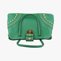 Cuir Studded Open PromenadeGreenSAFFIANO　LeatherBN27536 113プロムナード スタッズグリーンサフィアーノレザーBN27536 113