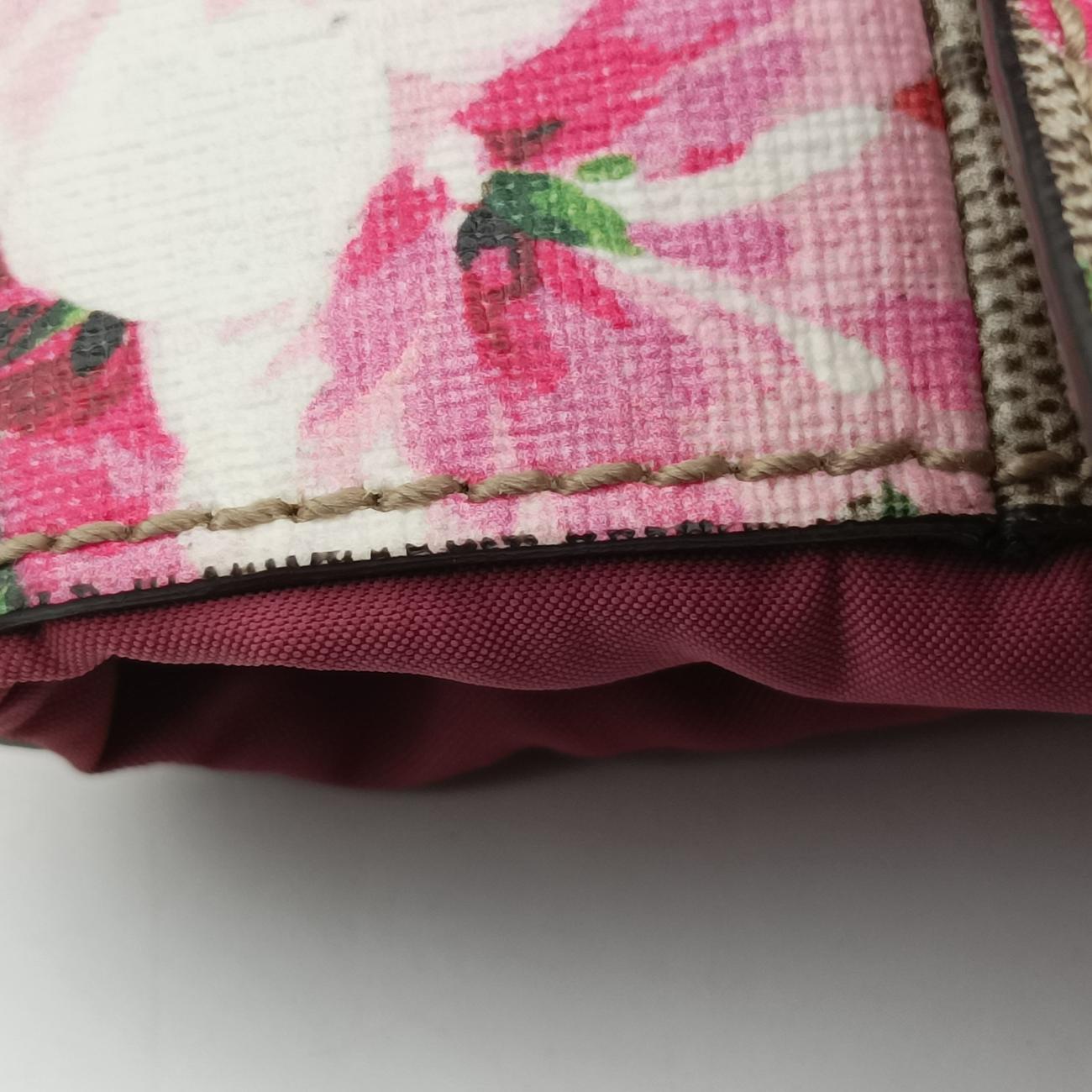 GG BloomsMulticolourPVC coated canvas410544I020712125GGブルームスマルチカラーPVCコーティングキャンバス410544I020712125