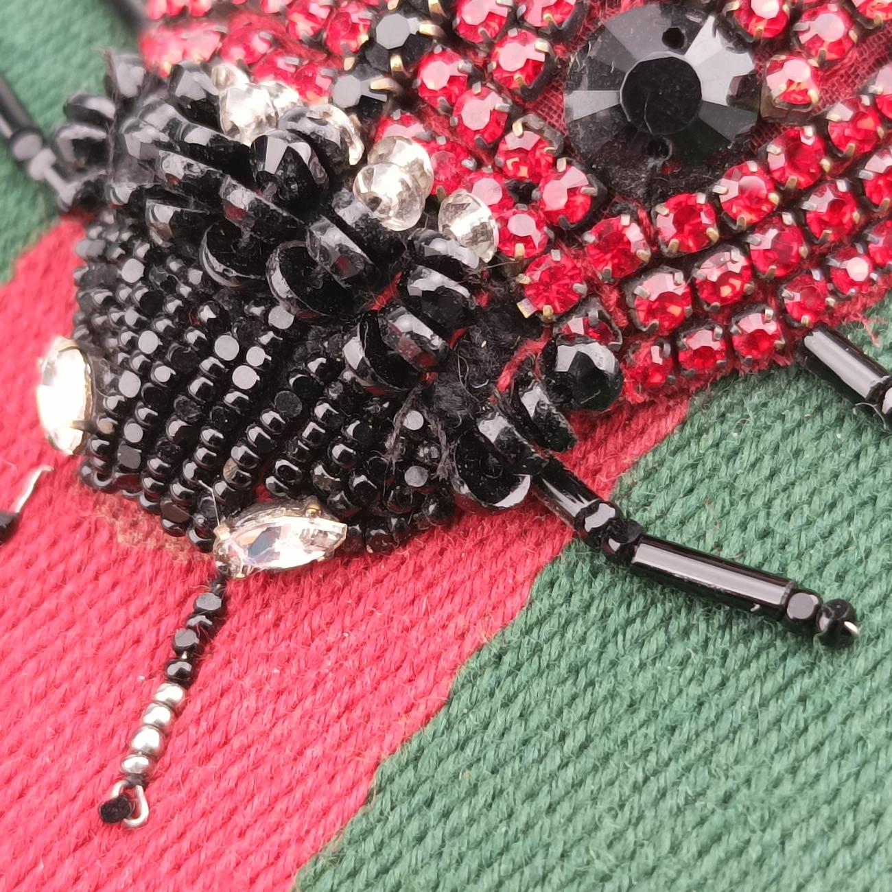 Peony EyeGreen x Red x BlackLeather432280D020110725ピオニー アイグリーン×レッド×ブラックレザー432280D020110725