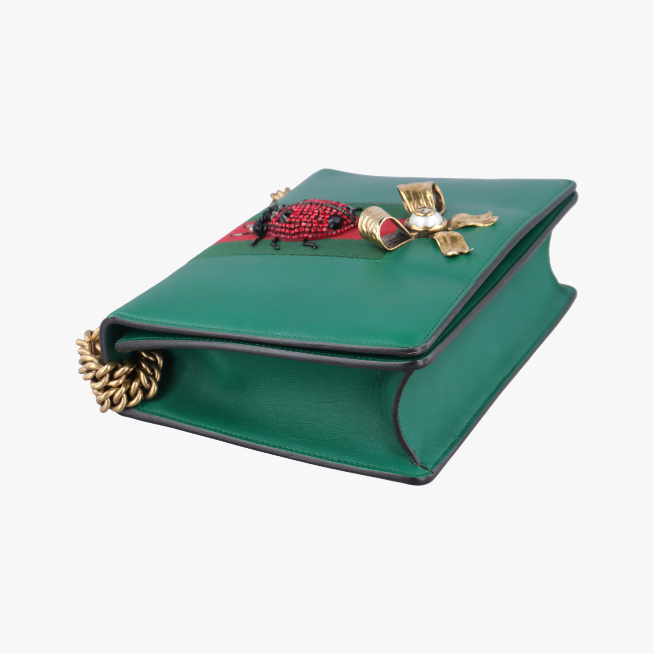 Peony EyeGreen x Red x BlackLeather432280D020110725ピオニー アイグリーン×レッド×ブラックレザー432280D020110725