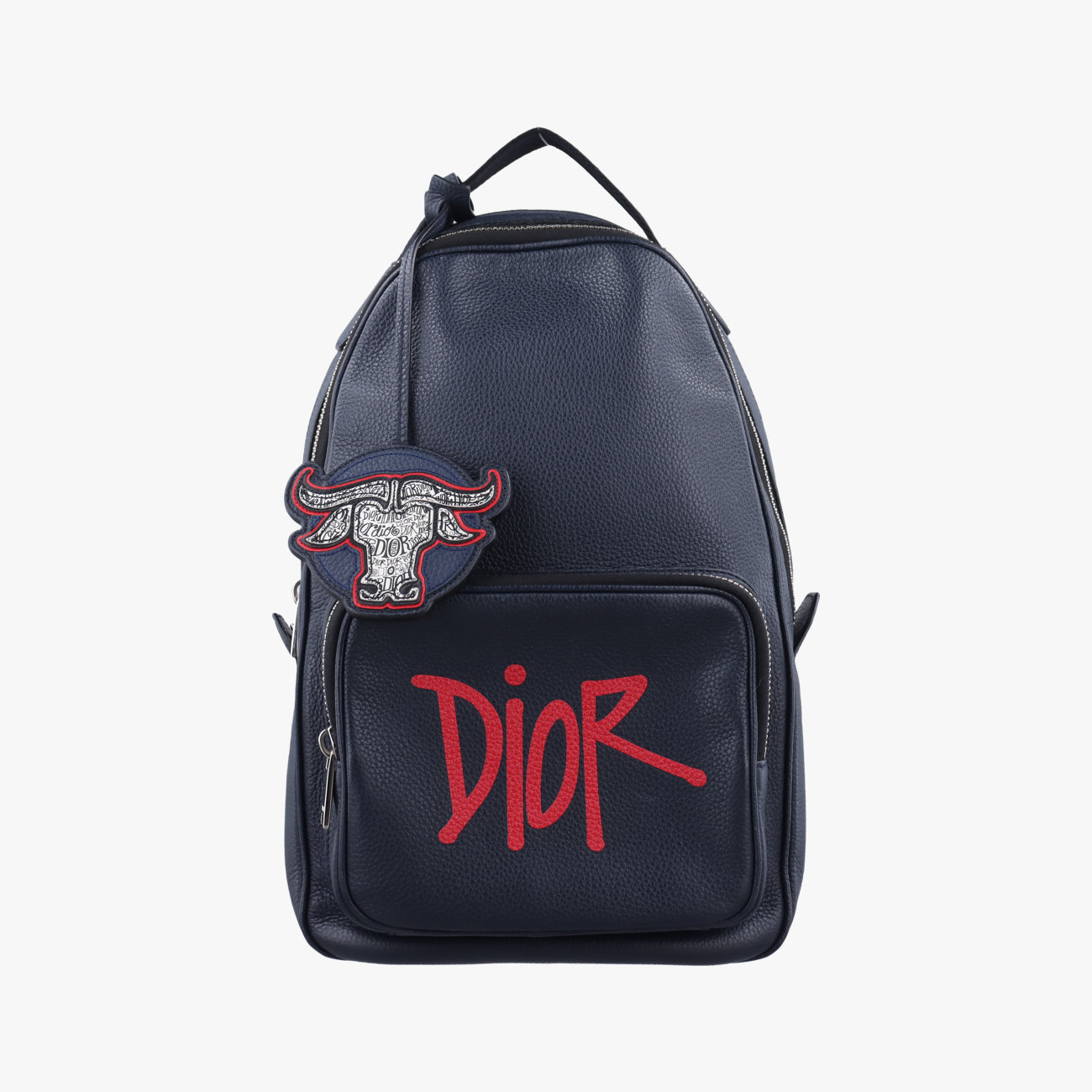 Shawn Stussy Collaboration 2020Navy x RedLeather21-BO-1200ショーンステューシーコラボ 2020ネイビー×レッドレザー21-BO-1200