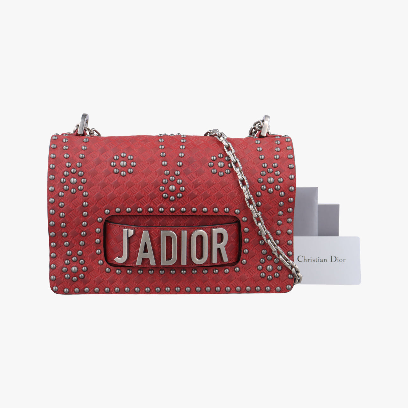 J'adiorRedLeather35-MA-1107ジャディオールレッドレザー35-MA-1107