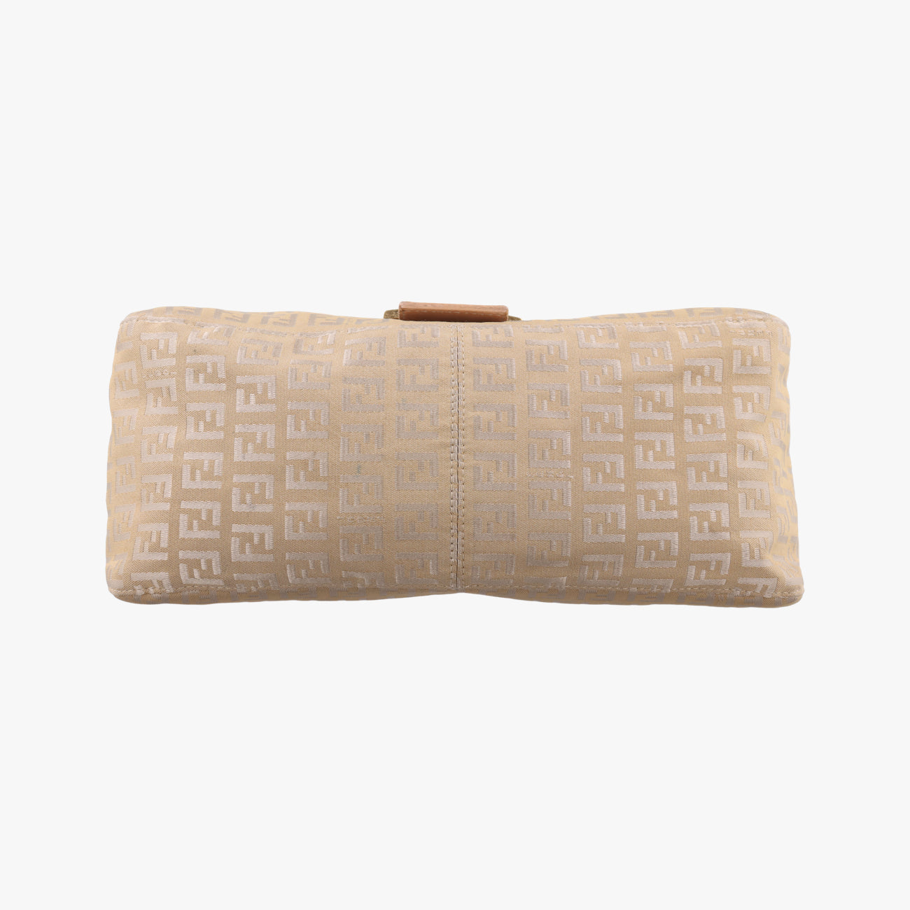 Baguette ZucchinoGoldencanvas x leather8BR001Lot number unknownマンマバケット ズッキーノ柄ゴールドキャンバス×レザー8BR001製番不明