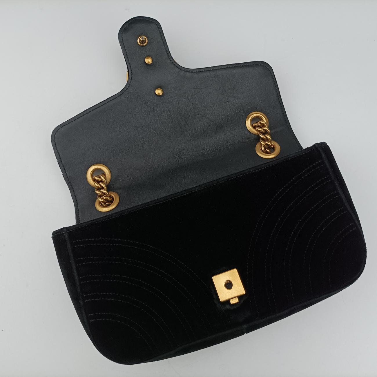 GG MarmontBlackvelour443497D022157305GGマーモントブラックベロア443497D022157305