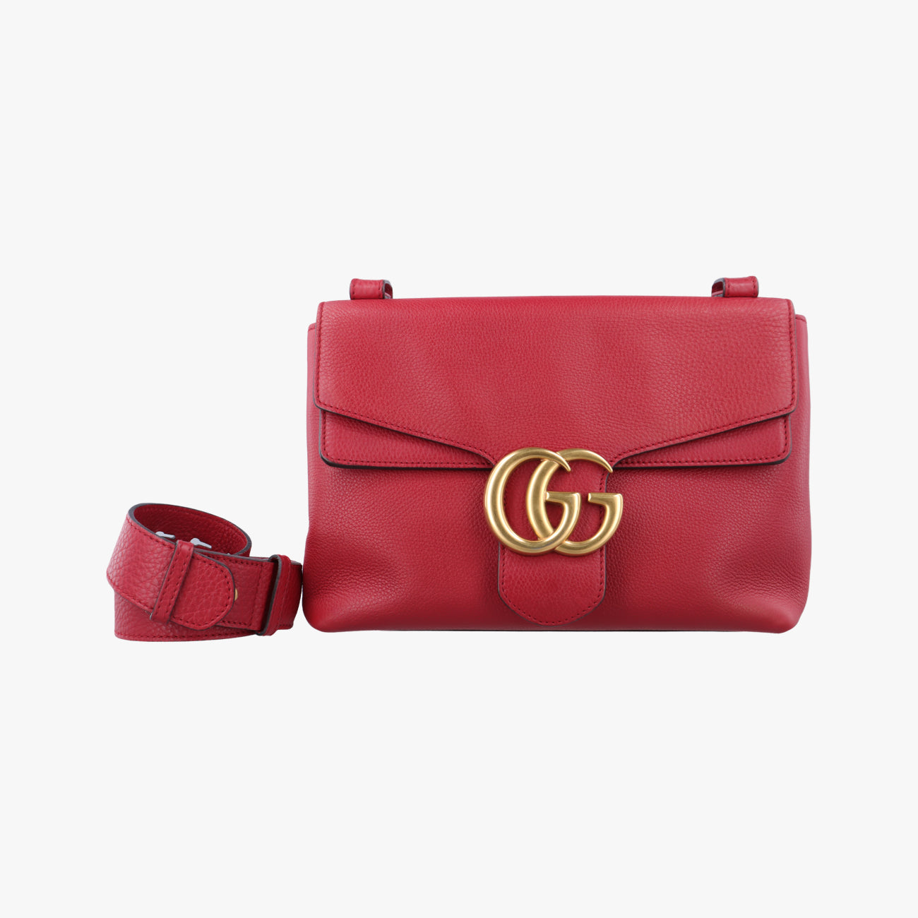 GG MarmontRedLeather401173I019051234GGマーモントレッドレザー401173I019051234