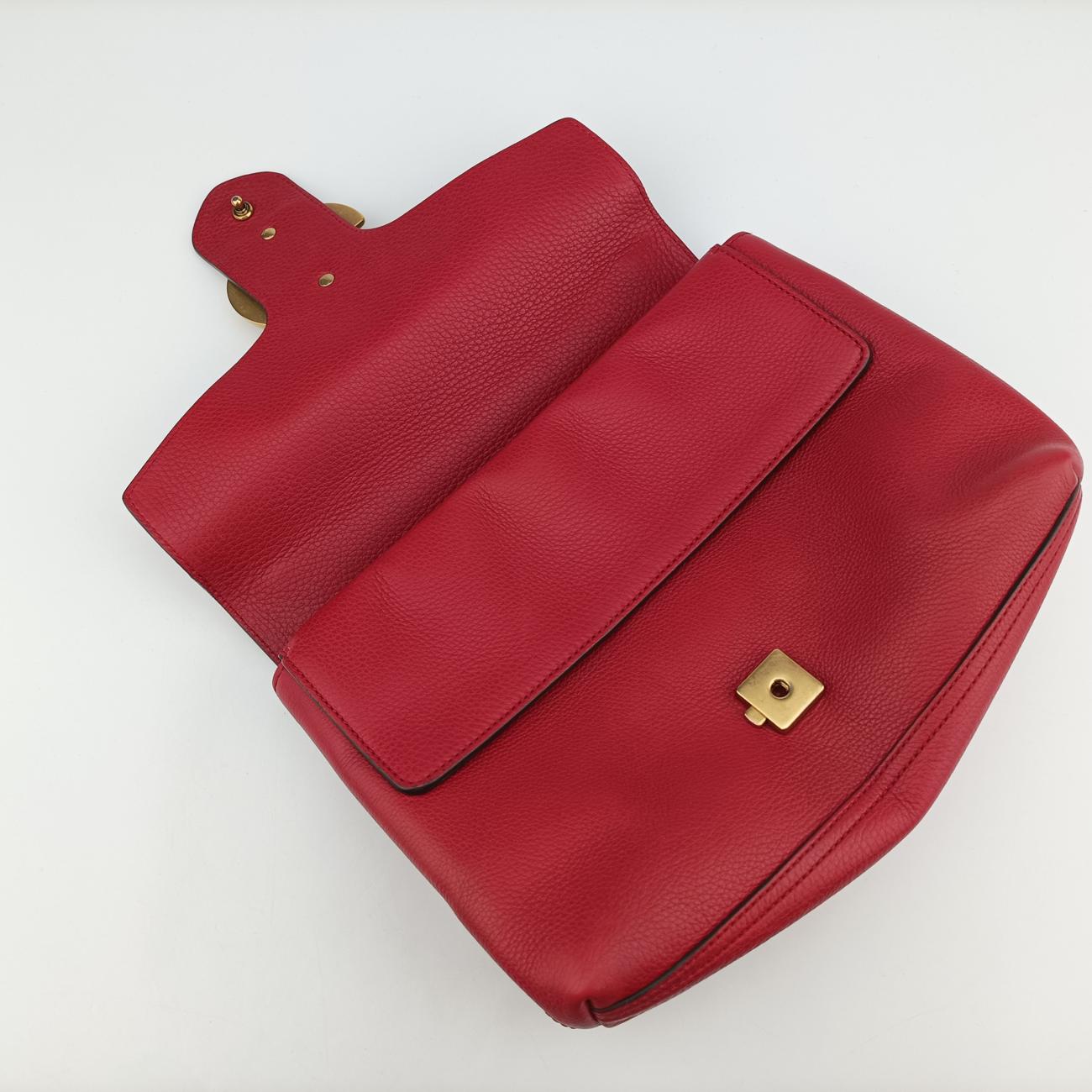 GG MarmontRedLeather401173I019051234GGマーモントレッドレザー401173I019051234
