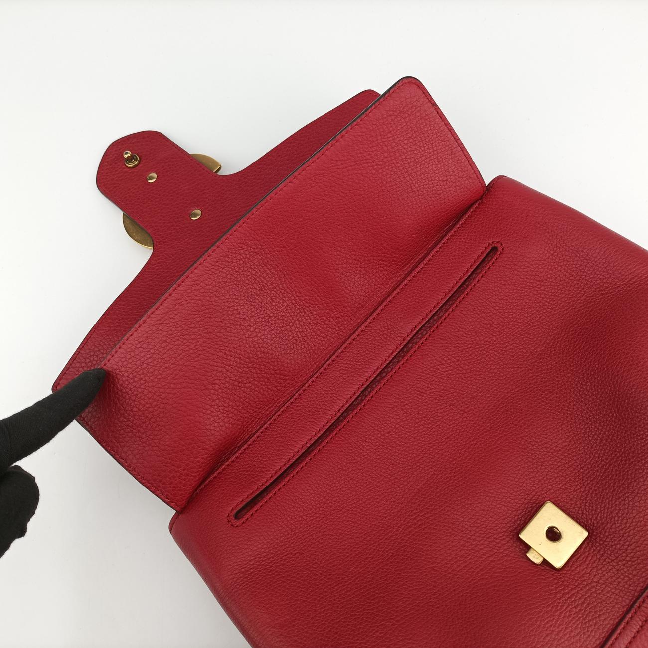 GG MarmontRedLeather401173I019051234GGマーモントレッドレザー401173I019051234