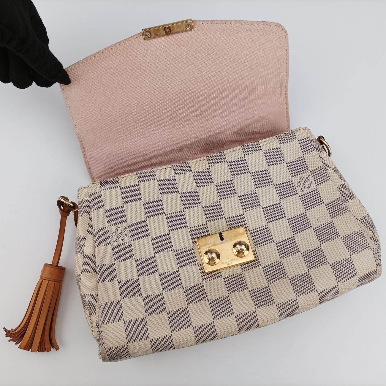 CROISETTEAzurDamier CanvasN41581TR1146クロワゼットアズールダミエキャンバスN41581TR1146