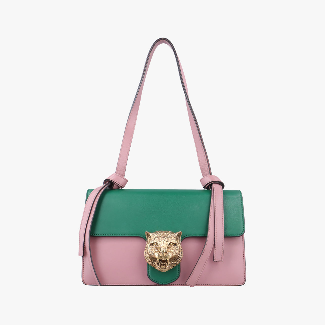 AnimalierPink x GreenLeather412007G019370668アニマリエピンク x グリーンレザー412007G019370668