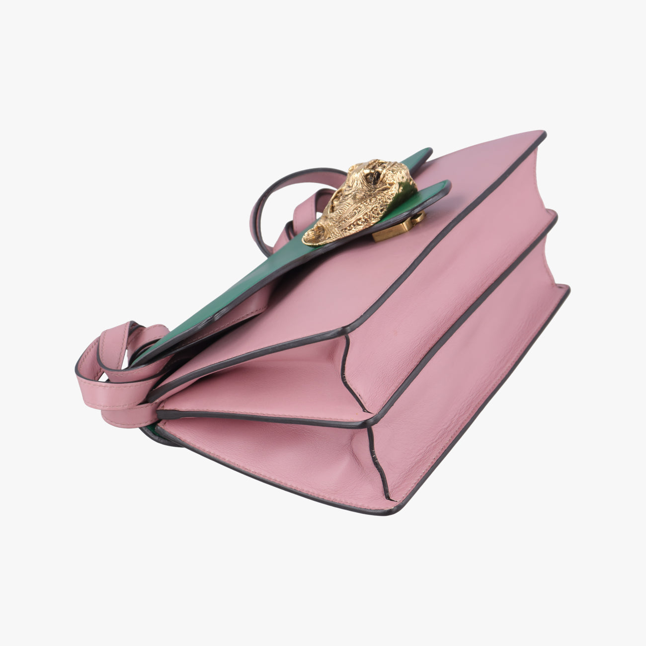 AnimalierPink x GreenLeather412007G019370668アニマリエピンク x グリーンレザー412007G019370668