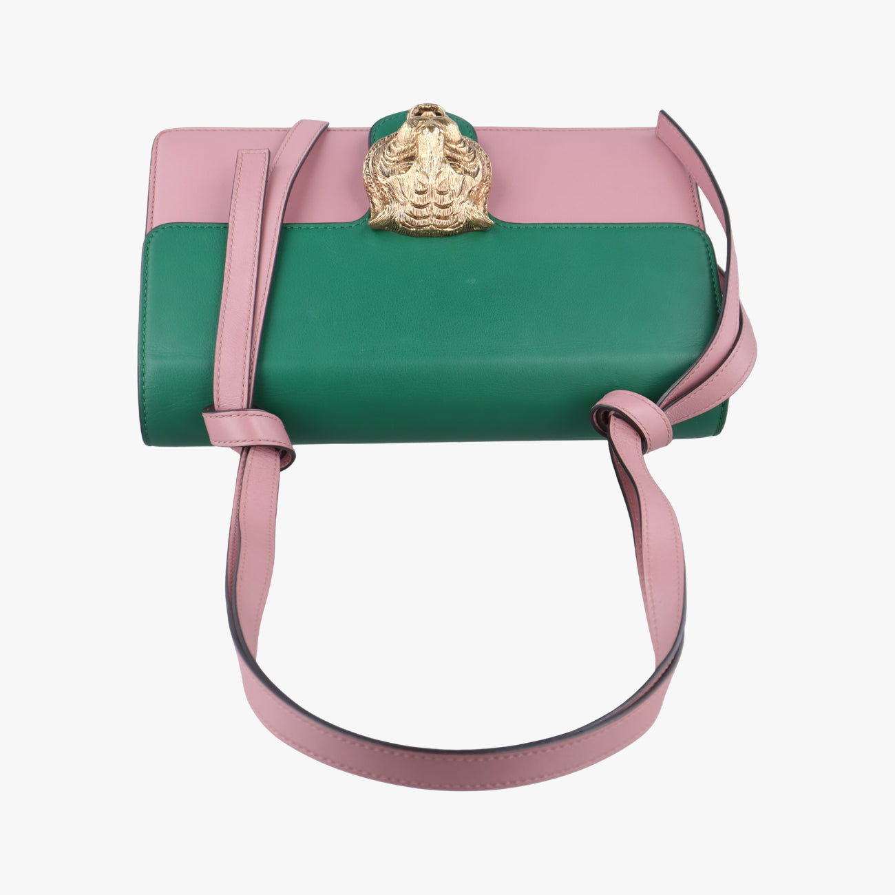 AnimalierPink x GreenLeather412007G019370668アニマリエピンク x グリーンレザー412007G019370668